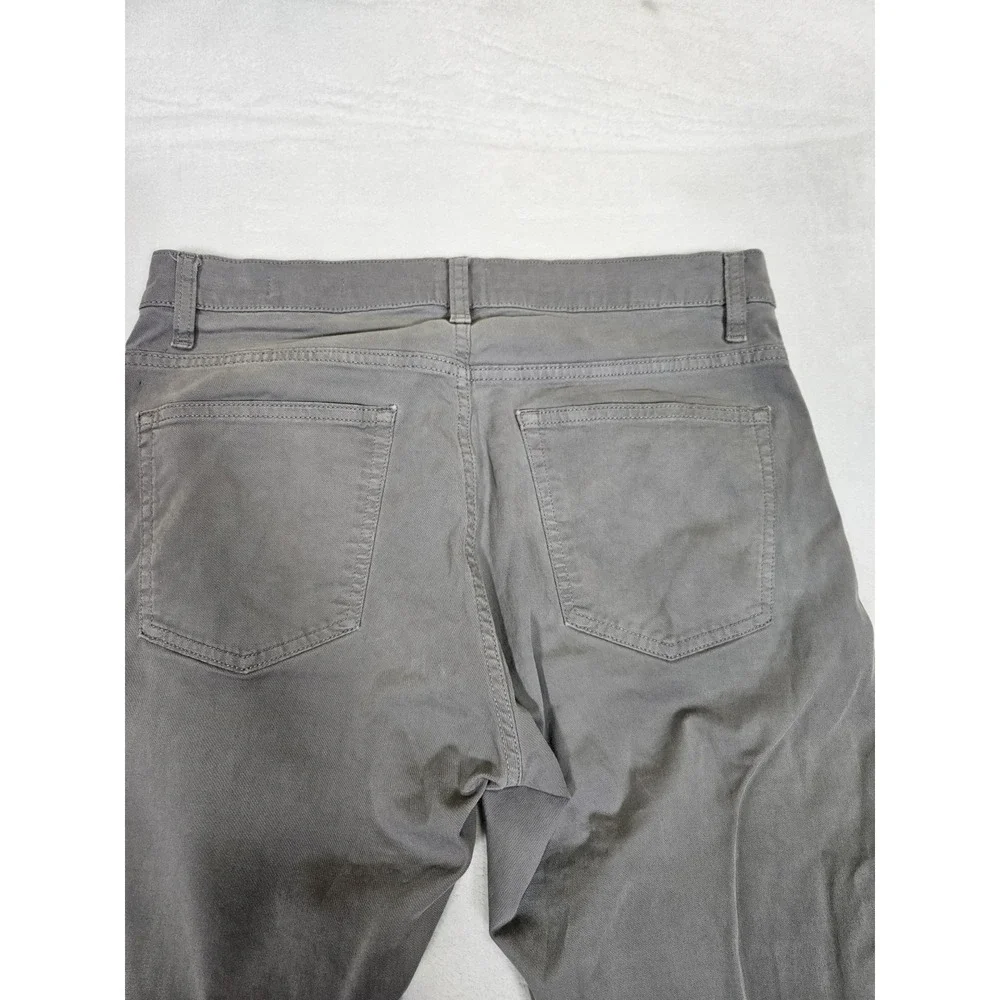 Flint and Tinder‎ Slim Fit Chinos Pants Mens 32x33 Gray Casual Trousers